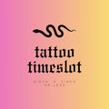 2 inch custom tattoo time slot