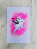 Demon Bunny RISO Print