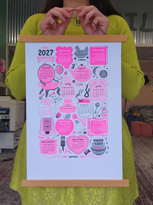 2027 Art Calendar - Nostalgia & Curiosities